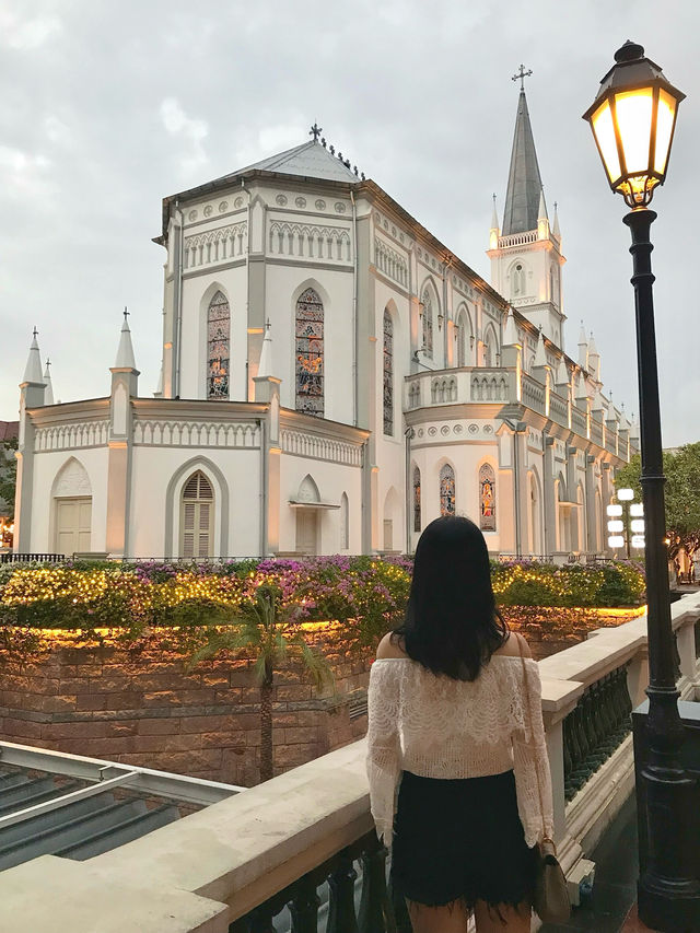新加坡絕美歐式建築打卡景點-Chijmes