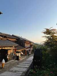 岐阜県中津川市の古い町並み