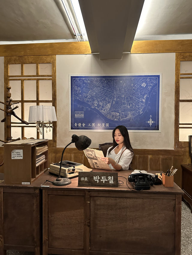 영화 세트장 느낌의 실내데이트✨ 영화 세트장 느낌의 실내데이트✨