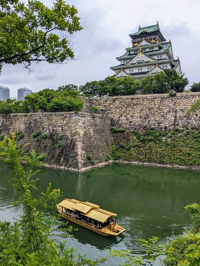 日本大阪-拍攝大阪城的絕佳之處：西の丸庭園