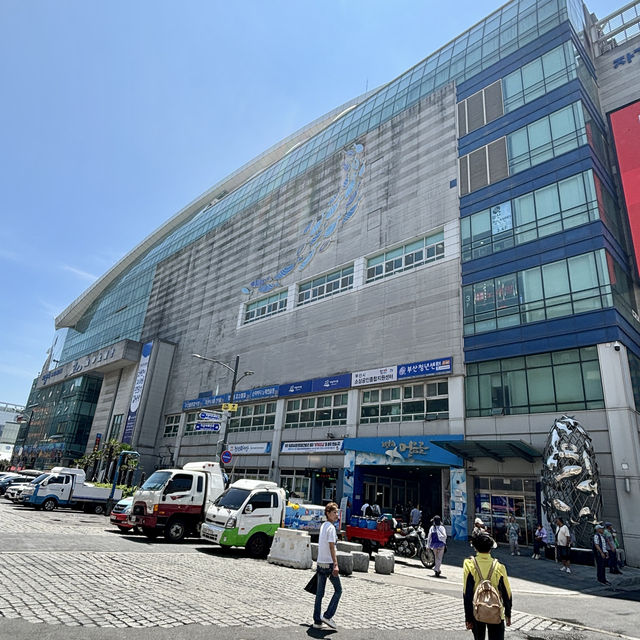 【韓国釜山】釜山を代表する水産市場「チャガルチ市場」