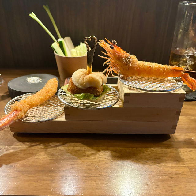 【大阪・長堀橋】おまかせで楽しむ美しい創作串揚げ「串揚げ専門店 健串」