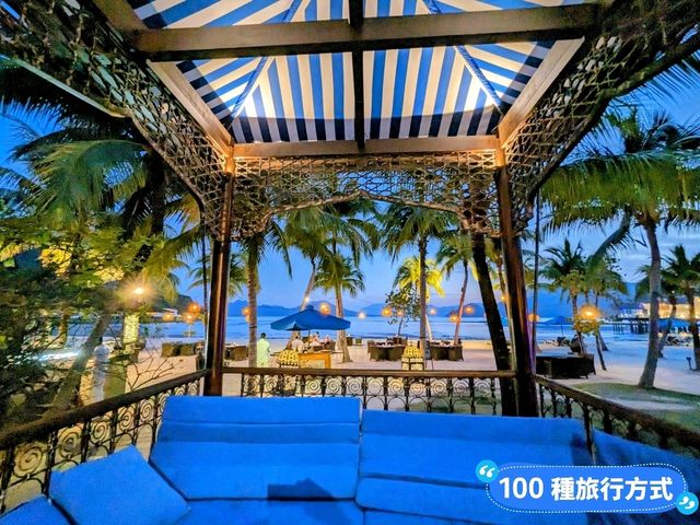 馬來西亞蘭卡威-瑞吉酒店碧藍迷人的私人海灘：Pantai Beringin