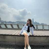 Stunning view of Victoria Harbour, Hong Kong