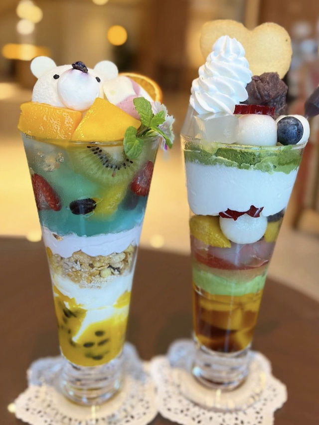 【福岡カフェ】他にはないパフェが楽しめるホテルカフェ✨️