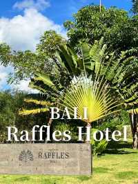 🇮🇩BALI Raffles Hotel