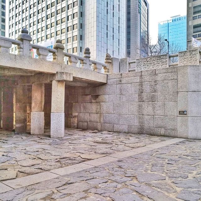 🇰🇷 The Winter Stillness of Cheonggyecheon Stream