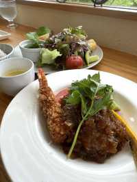 【福岡カフェ】緑いっぱいのお庭を眺めながらランチできるカフェ🍽