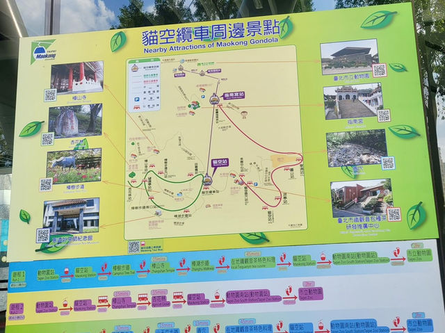 台北貓空纜車-欣賞台北壯觀山景及城市全景的最住選擇