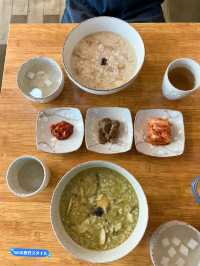 【韓国 ソウル】韓国の朝ごはんの定番✨あわび粥🍚