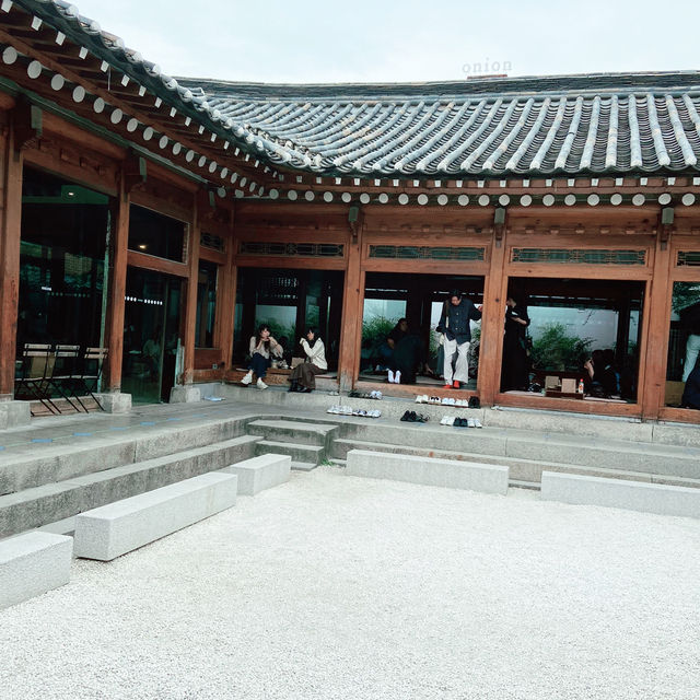 韓国旅行　仁寺洞方面
