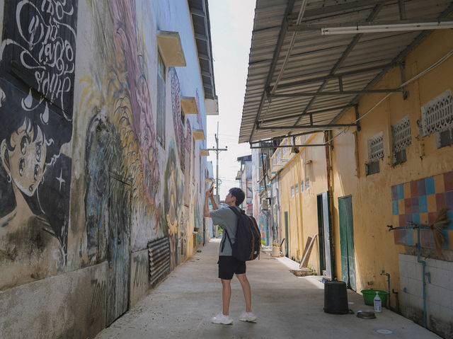 Street Art บ้านโป่ง สายอาร์ตต้องมาโดน