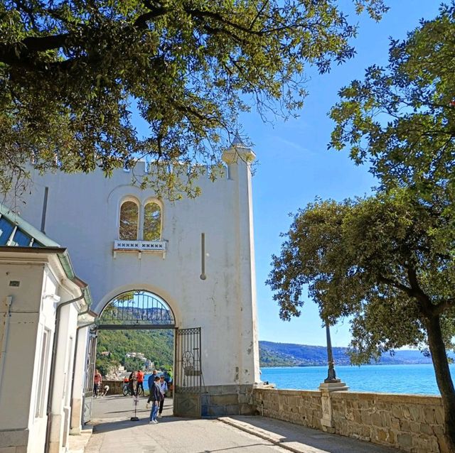 Miramare castle park is beautiful 