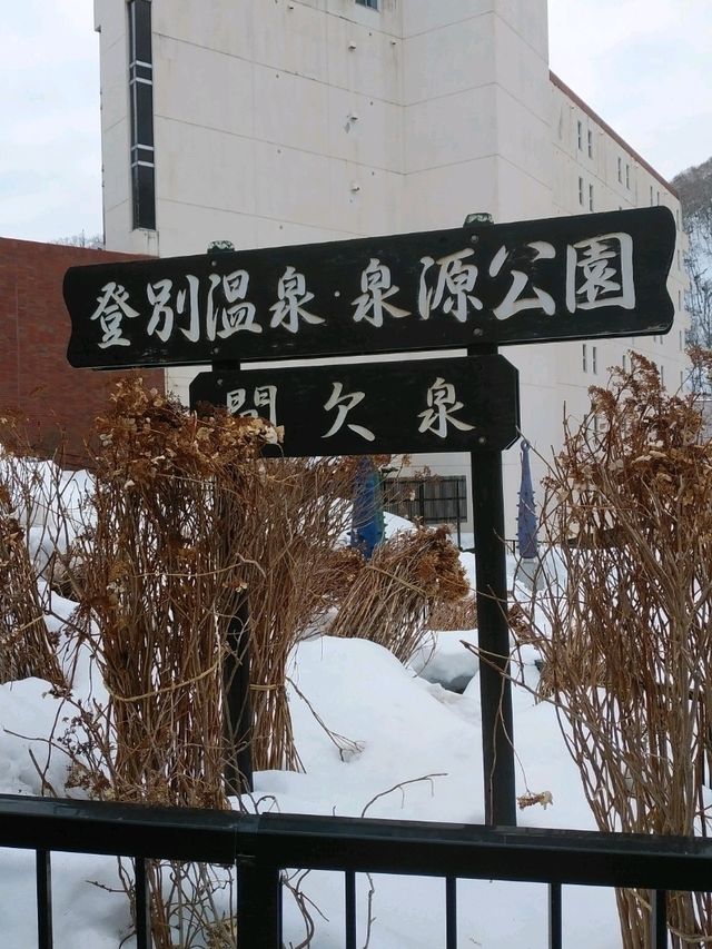 【北海道】冬の登別地獄谷  【北海道】冬の登別地獄谷