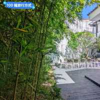 打開白色小屋的紅色大門，台南設計師旅店：8又二分之一