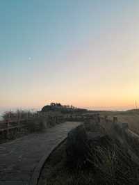 Scenic Coastal Trail in Seopjikoji, Jeju Island