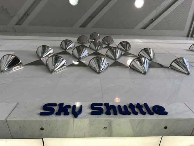 スカイシャトルで展望スペースへ。『SS30(エスエス･サーティ)展望ロビー』