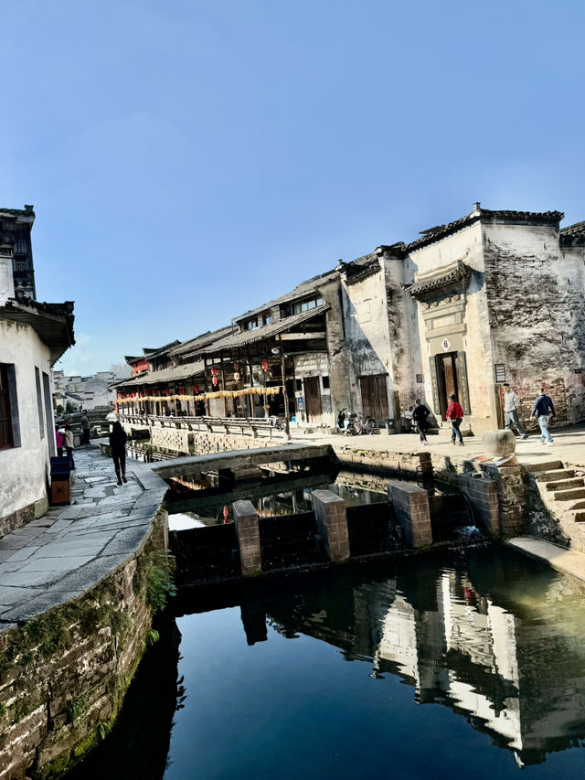 柔情似水的唐模古鎮