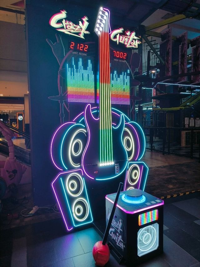 Lights, Games, and Fun at the Indoor Theme Park