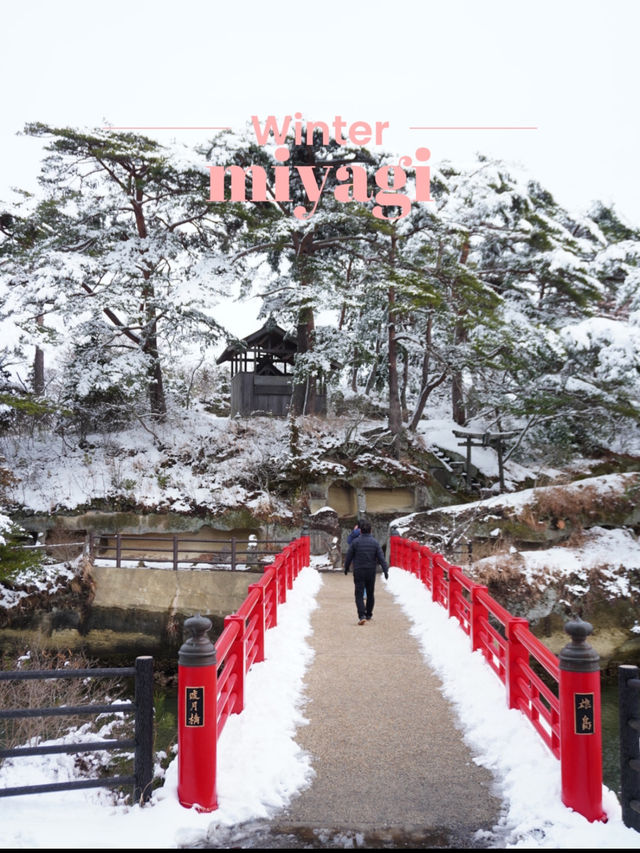 【宮城×冬の旅】  神聖な雰囲気  霊場の島