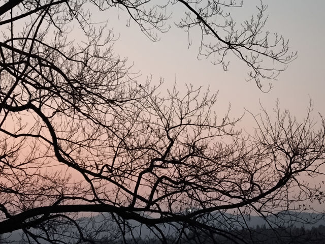 Sunset around West lake, Hangzhou