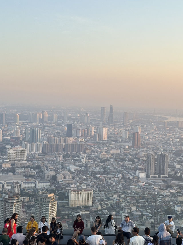 曼谷最佳日落觀景區｜Mahanakhon SkyWalk
