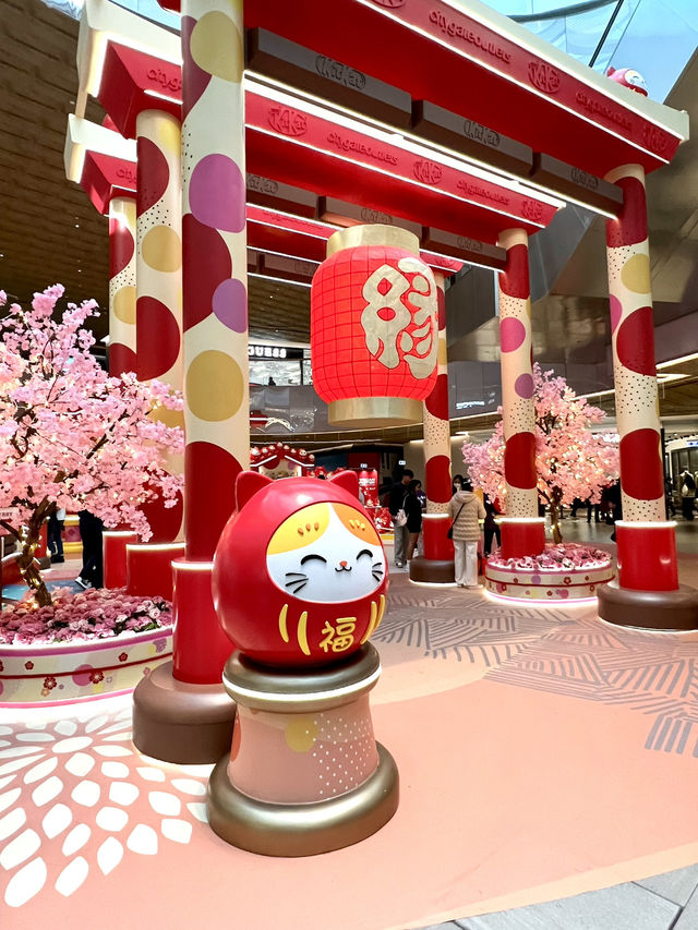 「幸運捕手」姻緣幸福神社@東薈城名店倉 x Kitkat