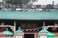 The Gods of Literature and War at Man Mo Temple in Sheung Wan
