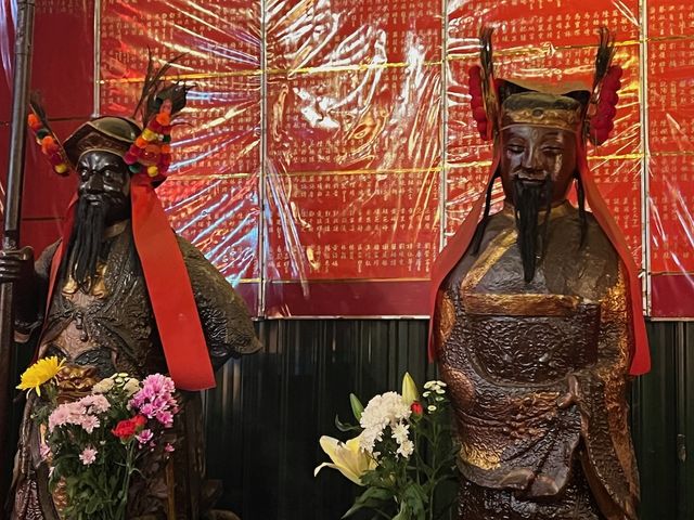 The Gods of Literature and War at Man Mo Temple in Sheung Wan