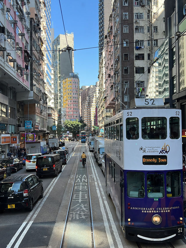 香港 可愛復古叮叮車🚎