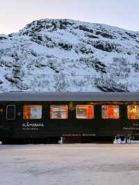 A Magical Winter Ride on the Flåm Railway 🚂❄️🇳🇴