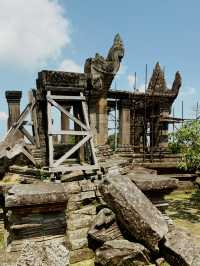 "Prasat Preah Vihear: Cambodia’s Temple in the Sky ☁️"