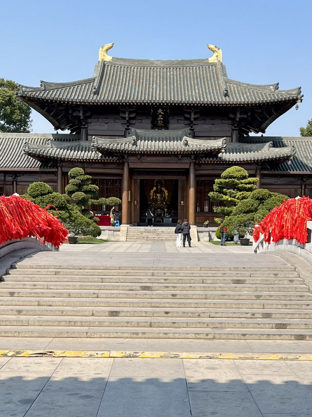 【上海の古刹】500年の歴史ある宝山寺でまったり