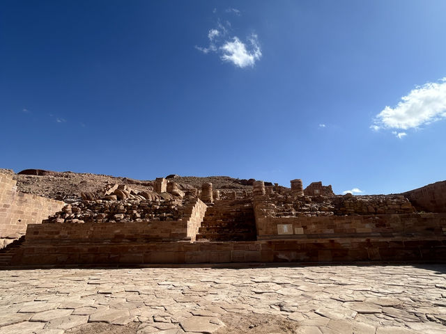 Petra’s great temple 