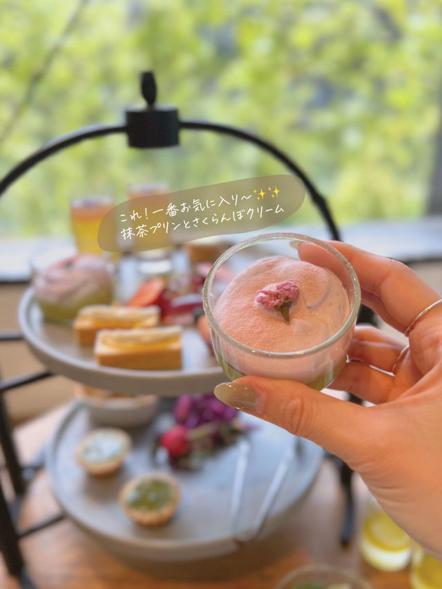 【京都/嵐山】春限定のスコーン食べ放題アフタヌーンティー🥰🌸✨