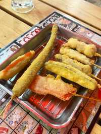 【大阪】道頓堀を食べ歩きに外せない串カツ🐷