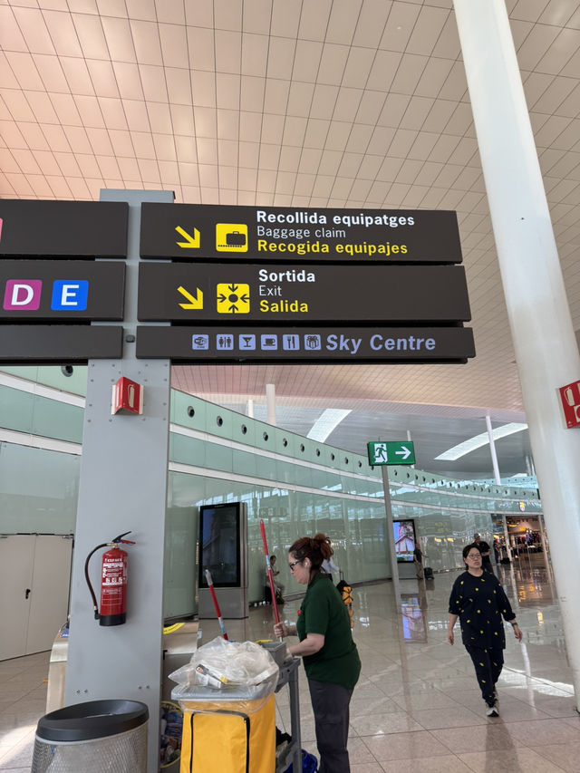 【スペイン バルセロナ国際空港】難しい!バルセロナ国際空港攻略◎