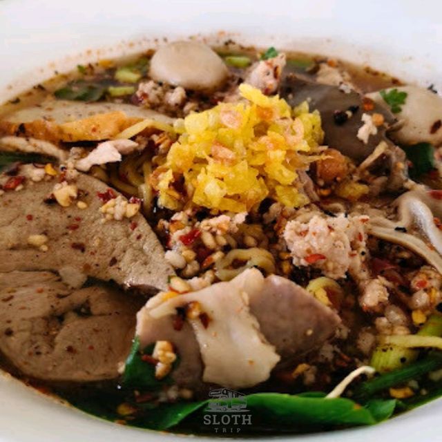 🍜 ก๋วยเตี๋ยวหมูสูตรโบราณ ตาเบิร์ด ต้มยำตำลึง