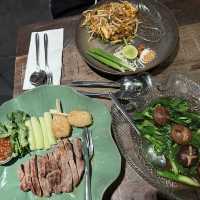 By surprise, I found a Michelin Thai restaurant at Sathorn
