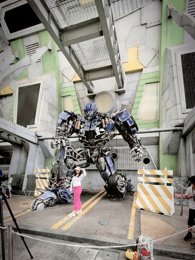 My Universal Studios Singapore Highlight: The TRANSFORMERS Battle! 🤩