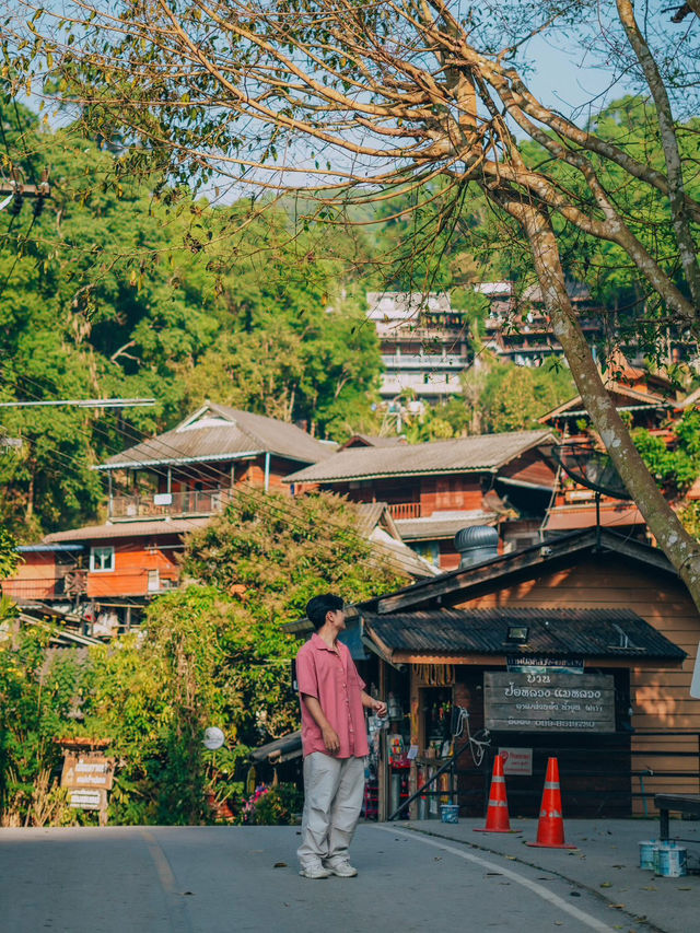 เดินชิลๆ สูดอากาศดีๆ ที่หมู่บ้านแม่กำปอง 🌿🌳•••••
