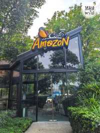 Café Amazon Concept Store อยุธยา: คาเฟ่สวย ร่มรื่น
