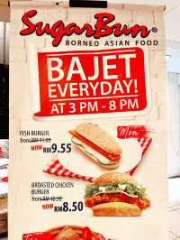 Must-Try Borneo Fast Food: SugarBun at Menara Hap Seng