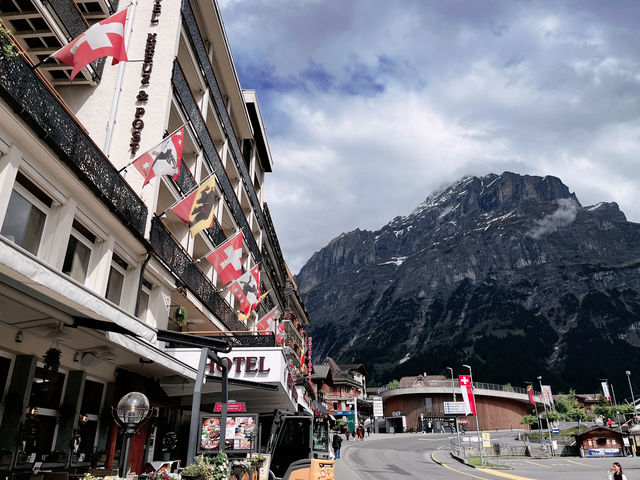 Peaceful Stroll Through Grindelwald Village
