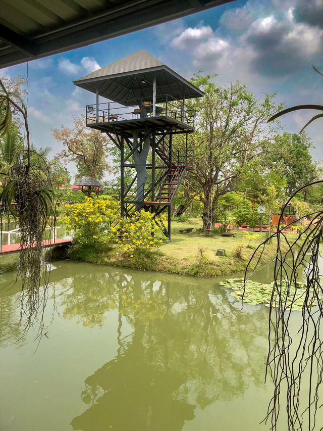 สวนทอฝันคาเฟ่ – คาเฟ่ริมทางสายอุบลฯ–เดชอุดม