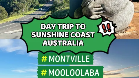 Sunshine Coast Escape: One-Day Trip to Montville & Mooloolaba🌿🌅 — traveler post in Mooloolaba