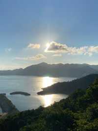 香港｜鶴咀道上一路的藍天白雲與大海🌊🩵