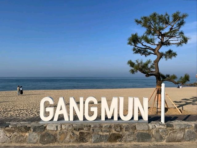 Temple Vibes & Beach Breezes at Gangmun’s Anmok Beach