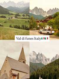 Val di Funes หนึ่งในหุบเขาที่สวยที่สุดของอิตาลี่