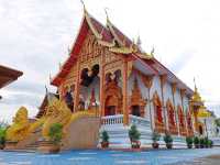 แวะเติมบุญเติมใจ..กลางวัดไม้ล้านนา สวยจนอยากบอกต่อ